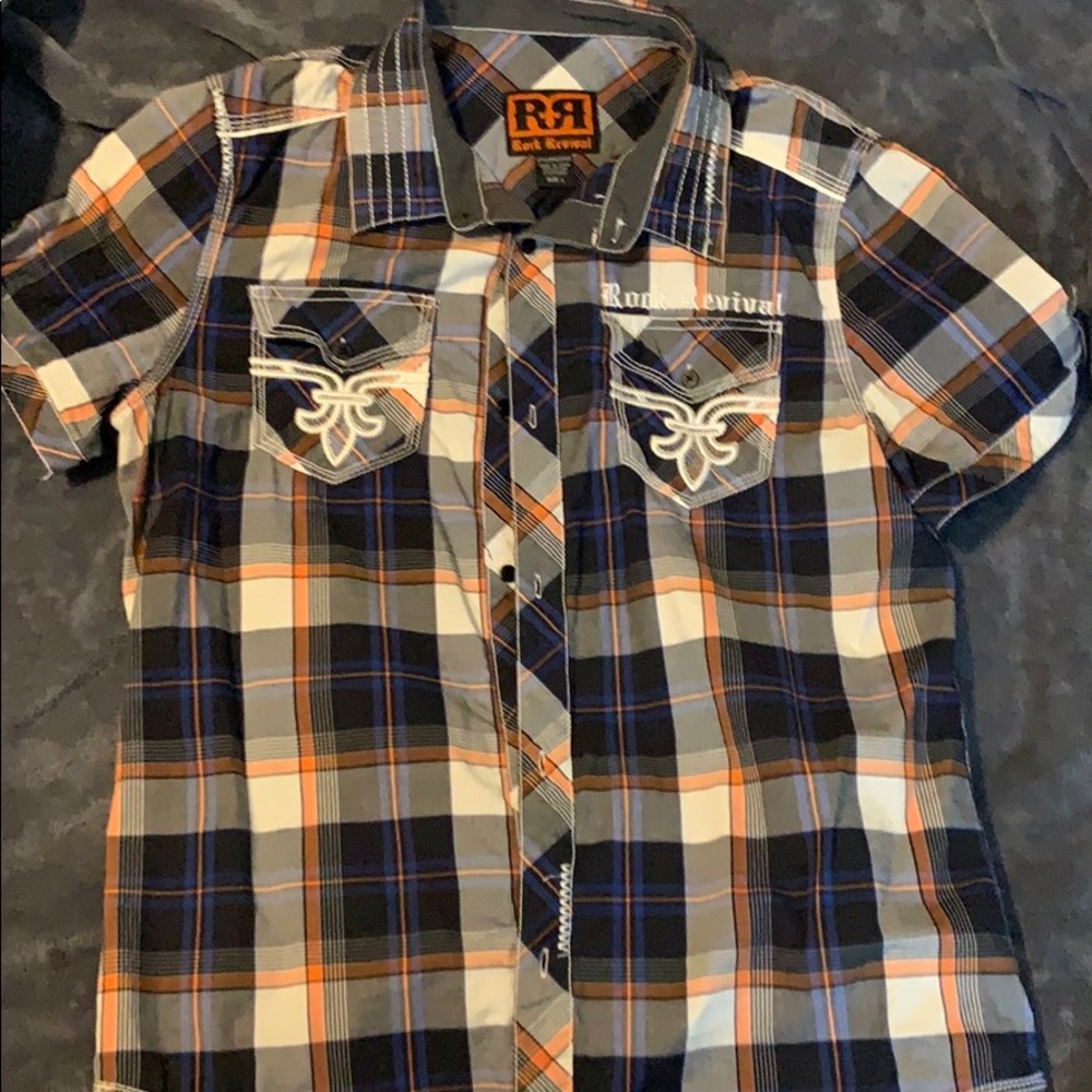 Rock Revival Button Shirt